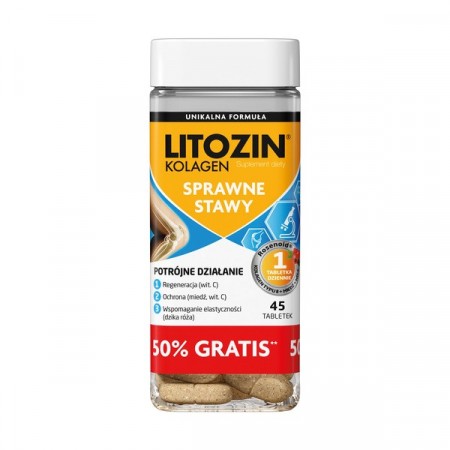Litozin Kolagen, 45 tabletek