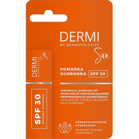 DERMI Pomadka ochronna SPF 30,4.5g