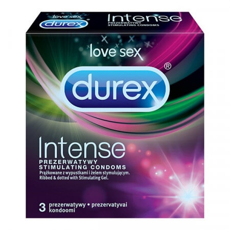 Durex Intense 3 szt.