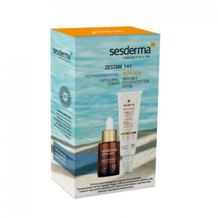 SESDERMA Zestaw Hidraderm Hyal serum liposomowe 30ml +