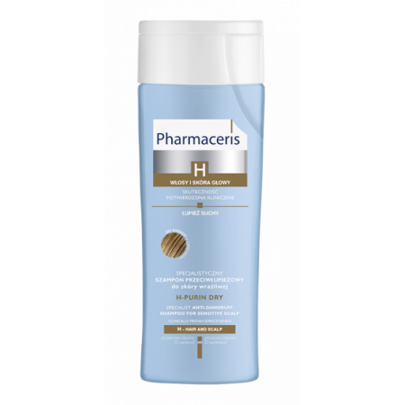 PHARMACERIS, H-Purin Dry, specjalistyczny szampon