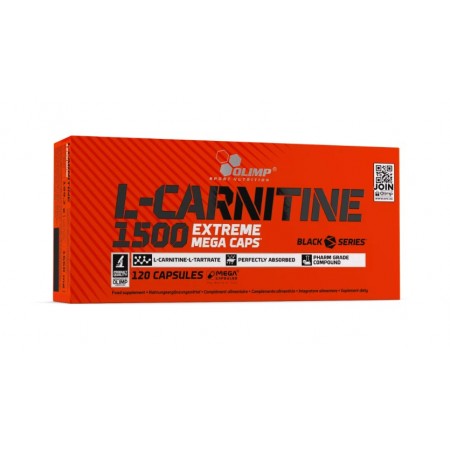 Olimp L-Carnitine Extreme Mega Caps kapsułki - 120 kaps.