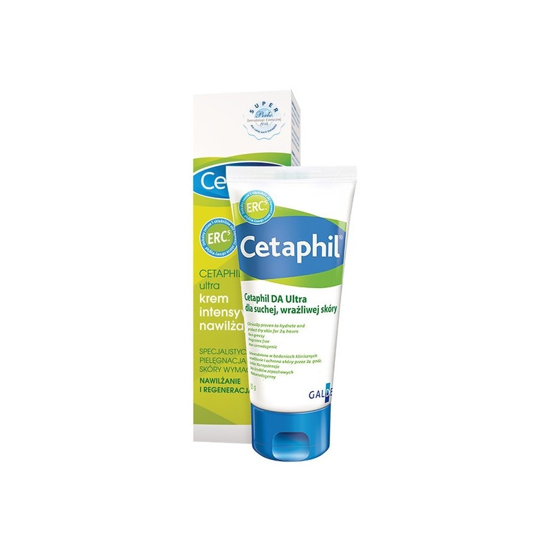 Cetaphil DA Ultra krem intensywnie nawilżający, skóra sucha i