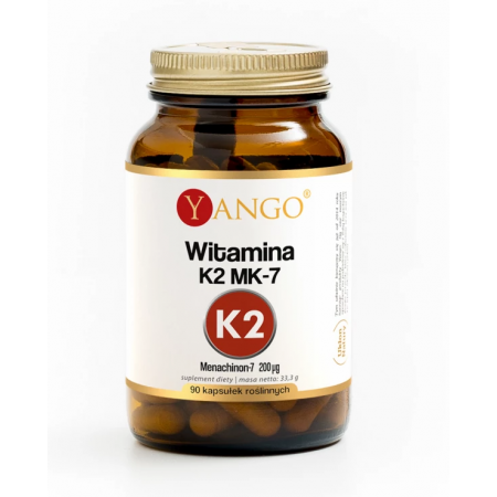 Yango Witamina K2 MK-7 kapsułki twarde - 90 kaps.