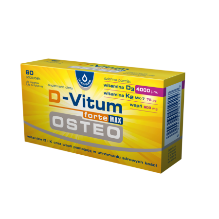 D-Vitum forte MAX OSTEO 60 tabl.