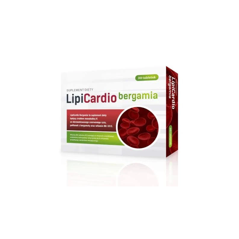 Lipicardio bergamia 30 tabl Lipicardio bergamia 30 tabl