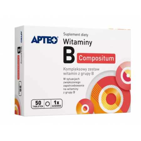 Vitaminum B compositum APTEO tabl.powl. 50 tabl