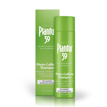 Plantur 39 Phyto-Caffeine Shampoo do cienkich, łamliwych włosów