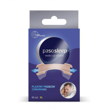 Pasosleep Wake Up Rested Plastry przeciw chrapaniu XL - - 10