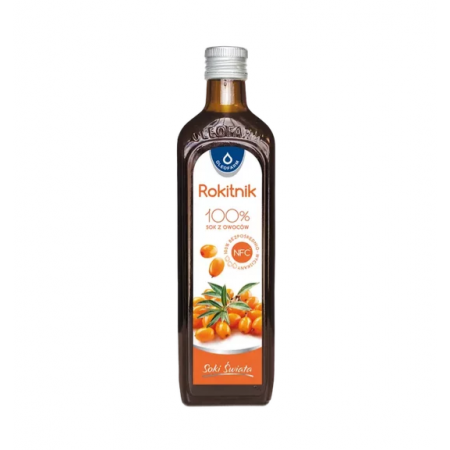 Rokitnik Naturalny Sok z owoc.rokitnika 450 ml Rokitnik Naturalny Sok z owoc.rokitnika 450 ml