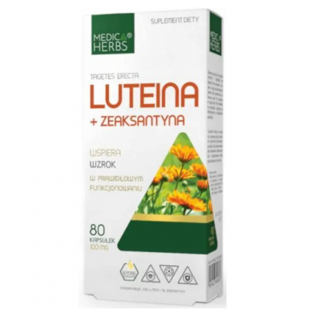 Medca Herbs luteina+zeaksantyna 80 kaps
