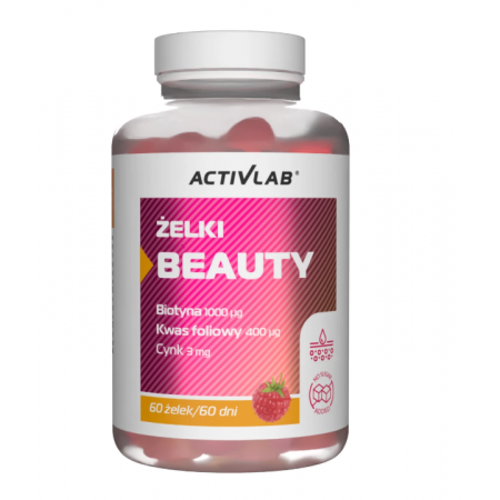Activlab żelki beauty malina Activlab żelki beauty malina