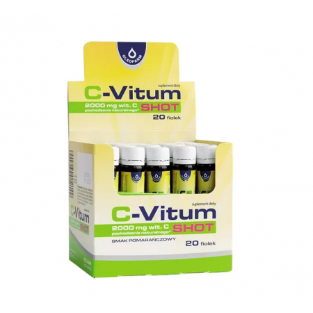 C-Vitum Shot płyn - 20 fiol. po 25 ml C-Vitum Shot płyn - 20 fiol. po 25 ml