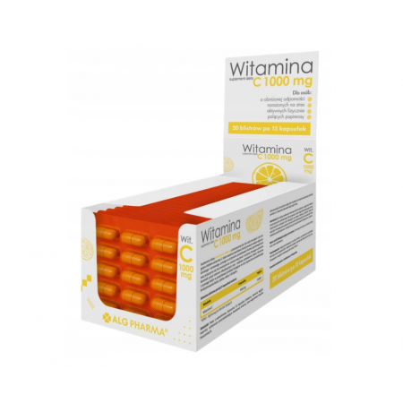 Witamina C 1000 mg kapsułki - 15 kaps. (blist.)
