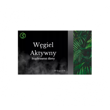 Węgiel Aktywny kapsułki - 20 kaps. Węgiel Aktywny kapsułki - 20 kaps.