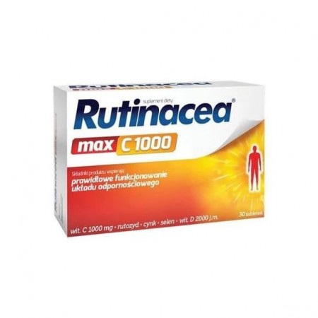 Rutinacea Max C 1000, tabletki, 30szt Rutinacea Max C 1000, tabletki, 30szt