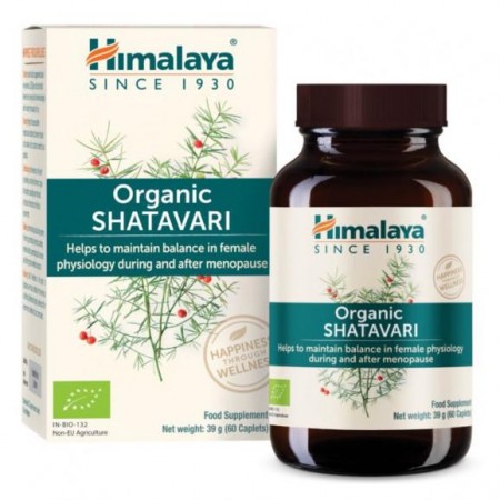Himalaya Organic Shatavari 60 tabletek