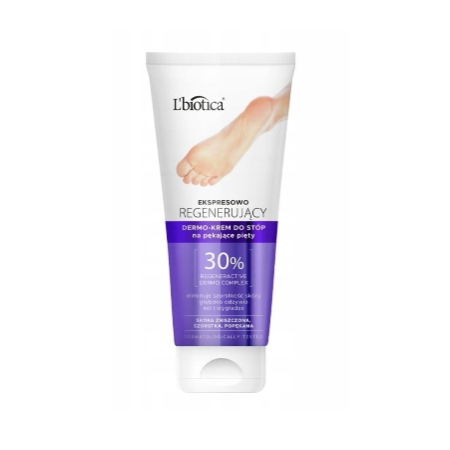 L'Biotica Dermo-krem na pękające pięty ekspresowo regenerujący L'Biotica Dermo-krem na pękające pięty ekspresowo regenerujący