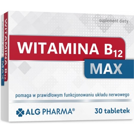 ALG Pharma Witamina B12 Max 30 tabletek