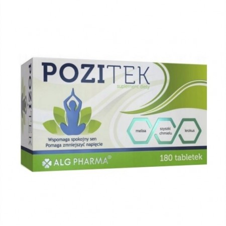 Pozitek ALG Pharma, 180 tabletek