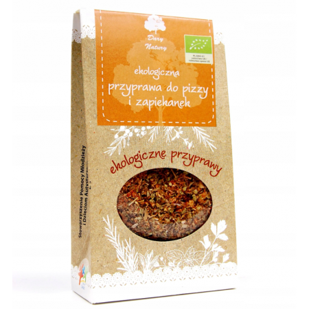 Dry Natury przyprawa do pizzy i zapiekanek 30 g Dry Natury przyprawa do pizzy i zapiekanek 30 g