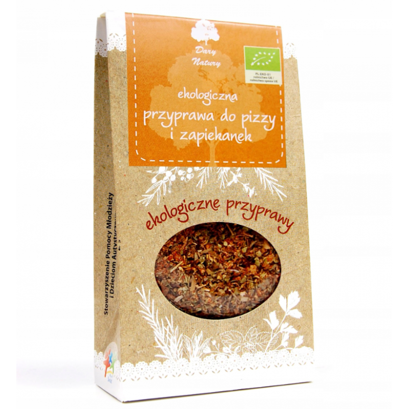 Dry Natury przyprawa do pizzy i zapiekanek 30 g Dry Natury przyprawa do pizzy i zapiekanek 30 g