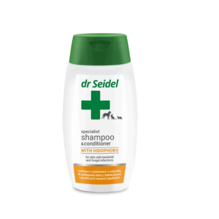 Dr Seidel szampon jodoforowy z odżywką 220ml Dr Seidel szampon jodoforowy z odżywką 220ml