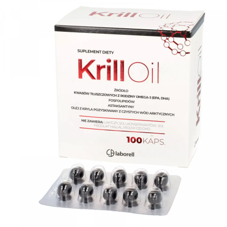 Laborell Krill Oil, 100 kapsułek
