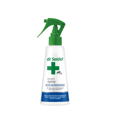 Dr Seidel Spray z Chlorheksydyną na Skórę 100ml Dr Seidel Spray z Chlorheksydyną na Skórę 100ml
