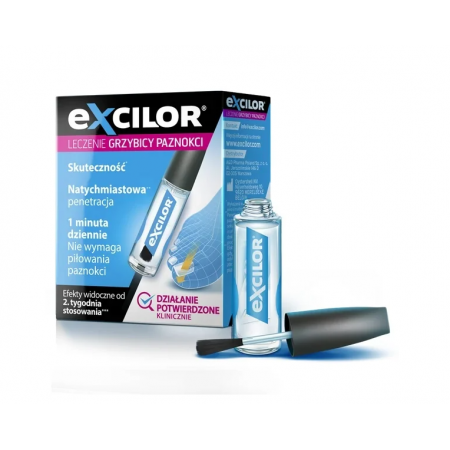 Excilor Płyn do paznokci leczenie grzybicy - - 3,3 ml