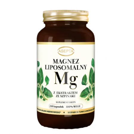 Asepta magnez liposomalny 210 kaps