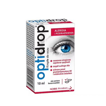 Optidrop Alergia I Podrażnienia krople do oczu - 10 ml