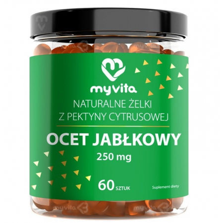 MyVita Ocet Jabłkowy żelki - 60 szt.