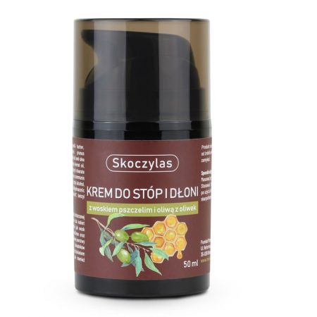 Skoczylas KREM do stóp i dłoni z woskiem pszczelim i oliwą z