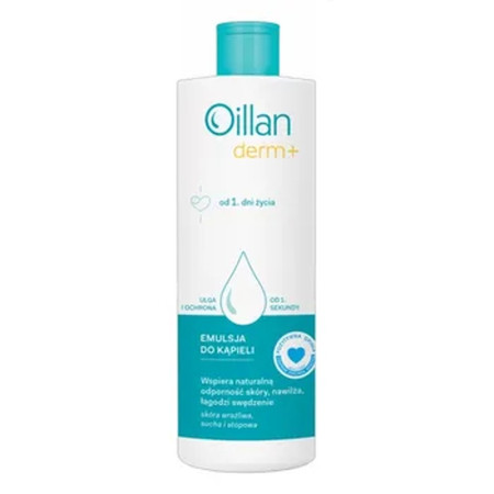 Oillan Derm+ Emulsja do kąpieli - - 400 ml