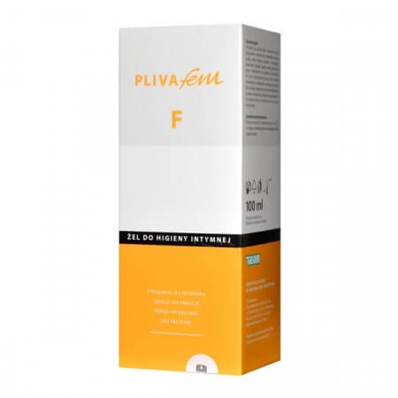 PLIVAfem F, żel do higieny intymnej, 100 ml