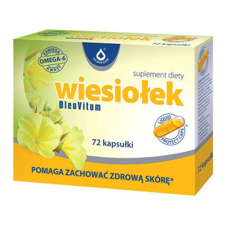 Wiesiołek OleoVitum, 72 kapsułki