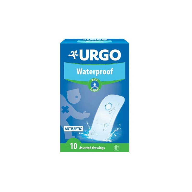 URGO Waterproof 4plastry (20 x 72 mm), 6 plastrów