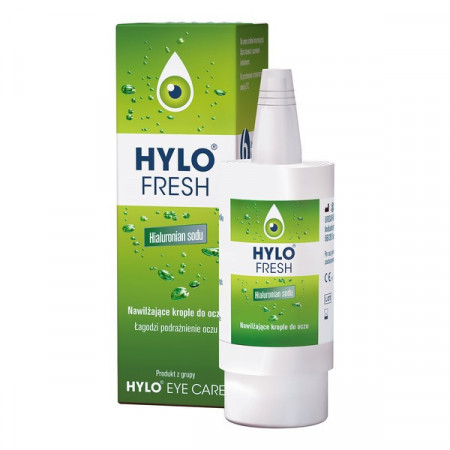 Hylo-Fresh, nawilżające krople do oczu, 10 ml