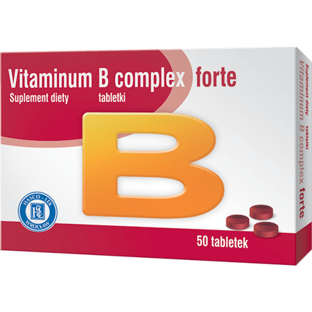 Vitaminum B Complex Forte - 50 tabletek