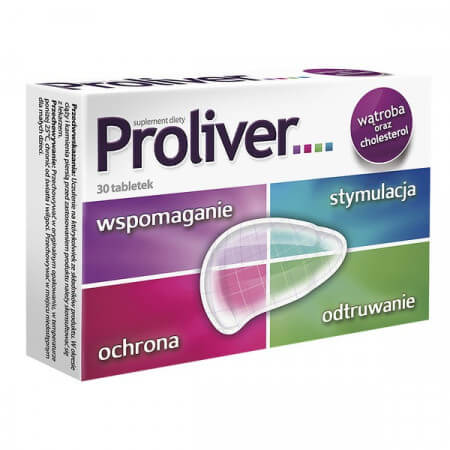 Proliver Wątroba 30 tabletek