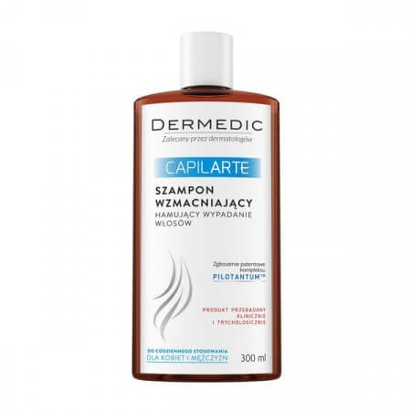Dermedic Capilarte, szampon wzmacniający hamujący wypadanie