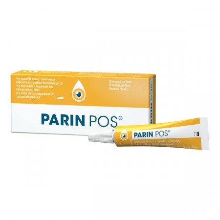 Parin-Pos, maść do oczu, 5 g