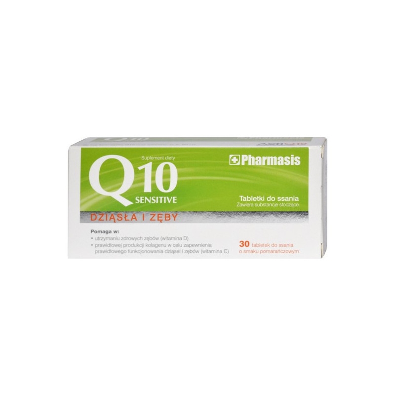 Sensilab Q10 Sensitive, tabletki do ssania, 30 szt