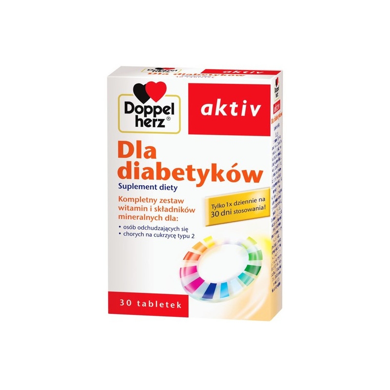 Doppelherz aktiv Dla Diabetyków, tabletki, 30 szt.
