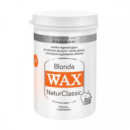 WAX ang PILOMAX NaturClassic Wax Blonda, maska do włosów