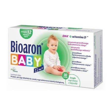 Biaron (Bioaron) Baby powyżej 12 m-ca życia, 30 kapsułek