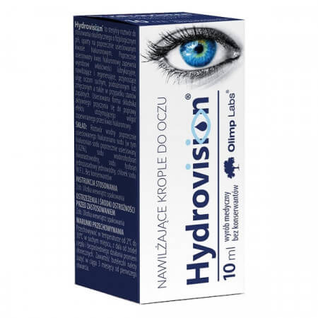 OLIMP Hydrovision nawilżające krople do oczu 10ml (data