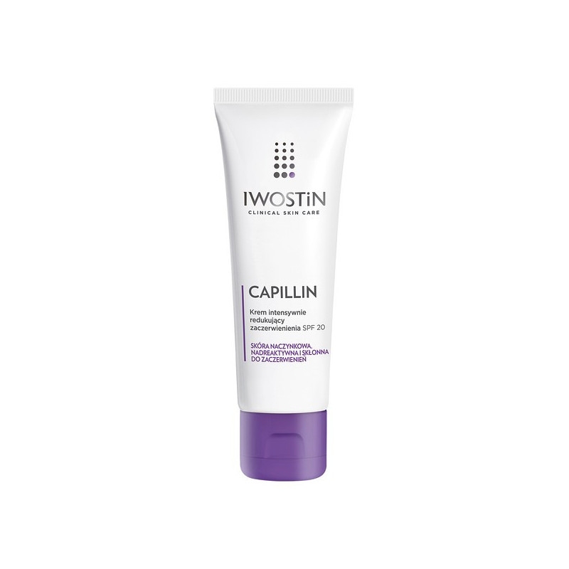 Iwostin Capillin, krem intensywnie redukujący zaczerwienienia, SPF 20, 40 ml