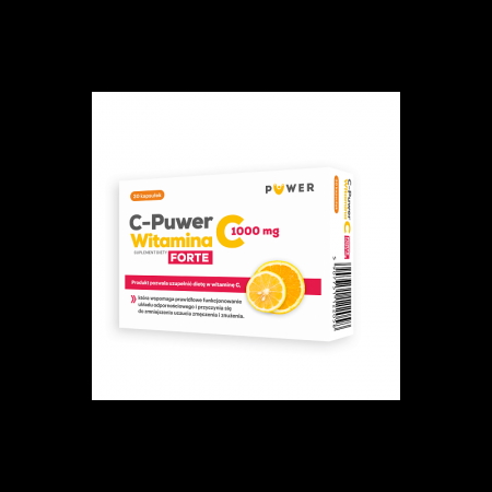 C-Puwer Witamina C Forte 1000mg 30 kaps.